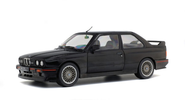 SOLIDO 1/18 BMW E30 SPORT EVO BLACK 1990 - Image 2