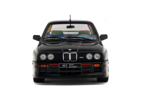 SOLIDO 1/18 BMW E30 SPORT EVO BLACK 1990 - Image 7