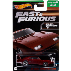HOT WHEELS FAST & FURIOUS SERIES 2 06/10 FAST & FURIOUS 6 '69 DODGE CHARGER DAYTONA