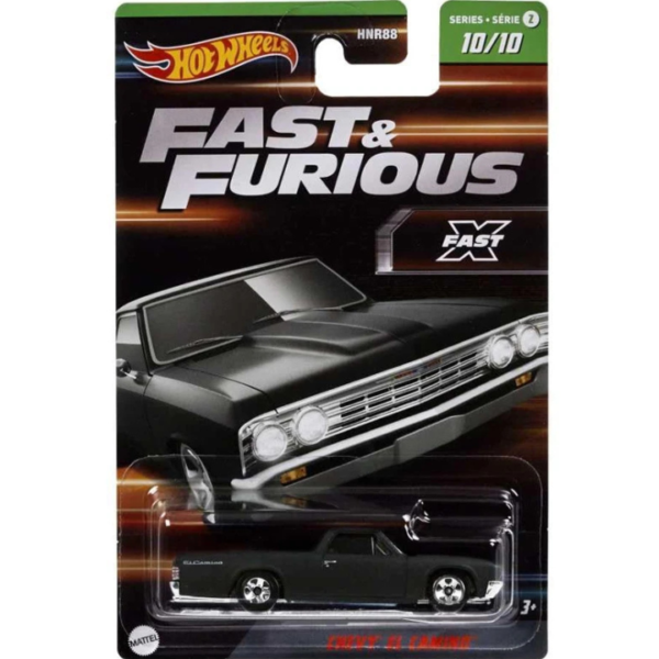 HOT WHEELS FAST & FURIOUS SERIES 2 10/10 FAST X CHEVY EL CAMINO