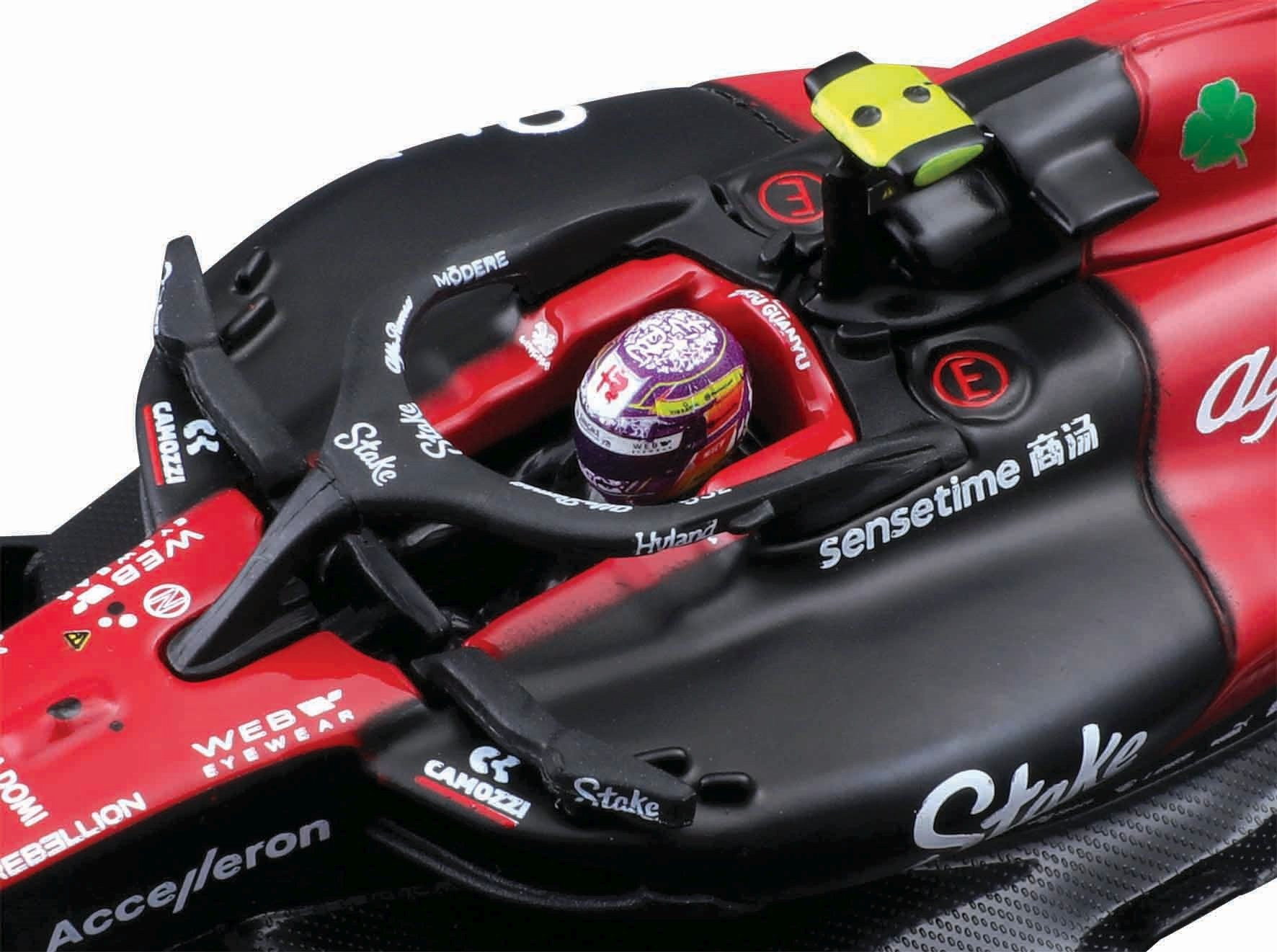 BBURAGO 1/43 ALFA ROMEO F1 C43 2023 #77 VALTTERI BOTTAS (COLLECTOR'S HARD CASE) - Image 3