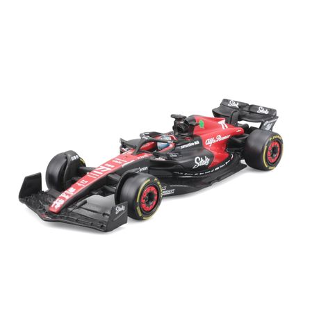 BBURAGO 1/43 ALFA ROMEO F1 C43 2023 #77 VALTTERI BOTTAS (COLLECTOR'S HARD CASE)