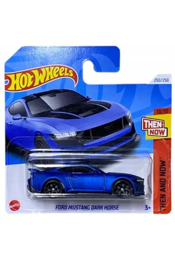 HOT WHEELS THEN AND NOW 2024 10/10 FORD MUSTANG DARK HORSE