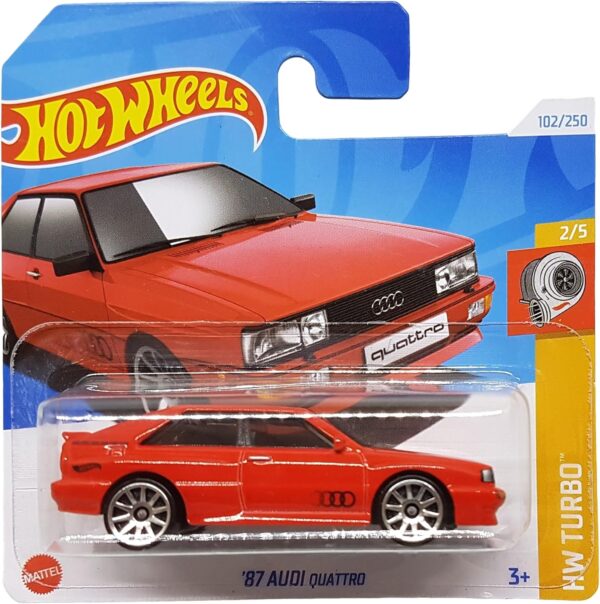 HOT WHEELS HW TURBO 2024 2/5 '87 AUDI QUATTRO