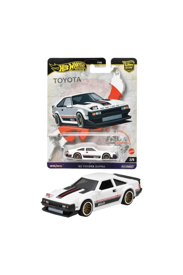 HOT WHEELS PREMIUM CAR CULTURE 2024 2/5 '82 TOYOTA SUPRA - Image 4