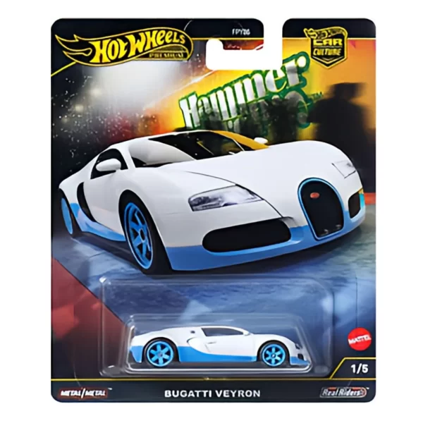 HOT WHEELS PREMIUM CAR CULTURE 2024 HAMMER DROP 1/5 BUGATTI VEYRON