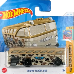 HOT WHEELS HW XTREME SPORTS 2024 4/5 SURFIN' SCHOOL BUS