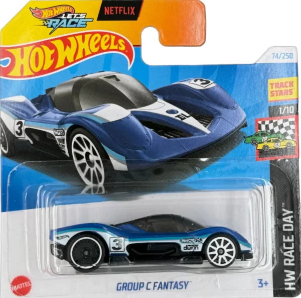 HOT WHEELS HW RACE DAY 2024 01/10 NETFLIX LET'S RACE GROUP C FANTASY