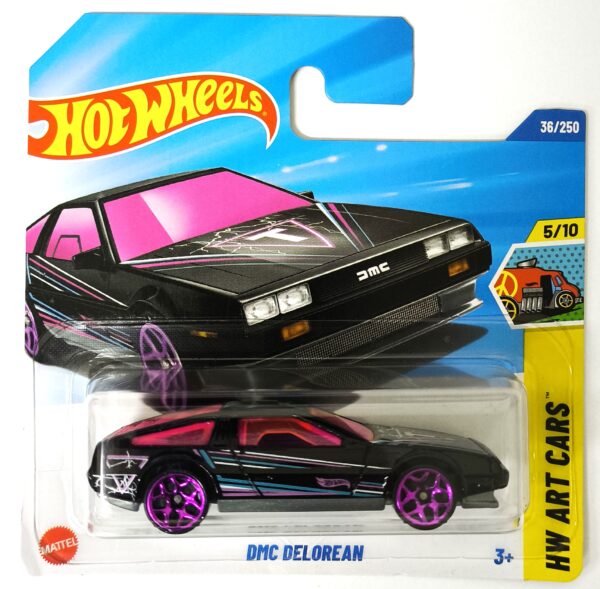 HOT WHEELS HW ART CARS 2025 05/10 DMC DELOREAN