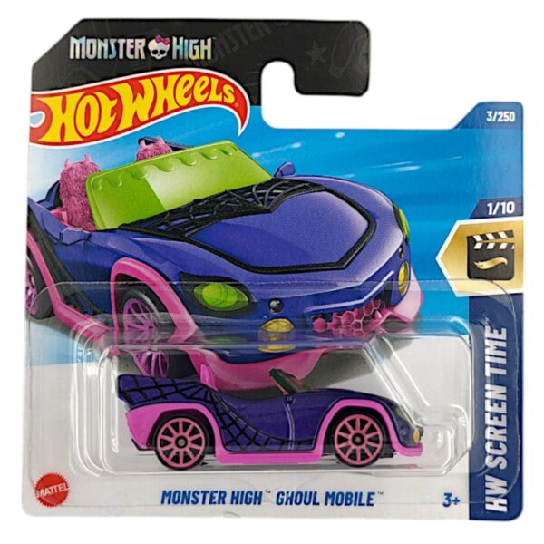 HOT WHEELS HW SCREEN TIME 2025 01/10 MONSTER HIGH GHOUL MOBILE