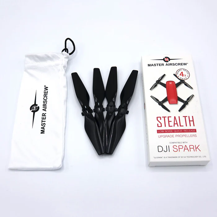 MASTER AIRSCREW SPARK STEALTH PROPELLERS (BLACK) - Image 2