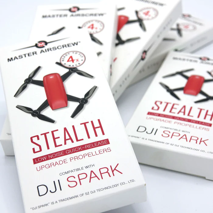 MASTER AIRSCREW SPARK STEALTH PROPELLERS (BLACK) - Image 4