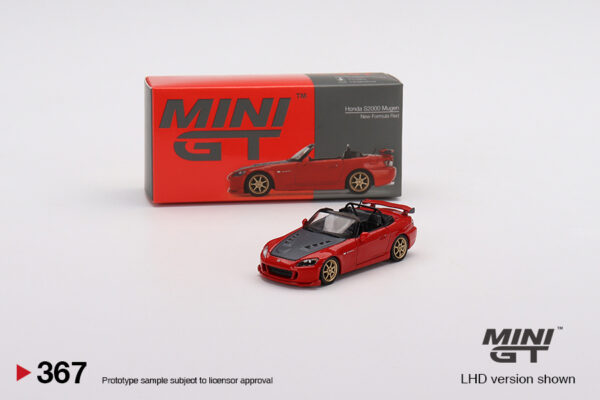 MINI GT HONDA S2000 MUGEN NEW FORMULA RED - Image 2