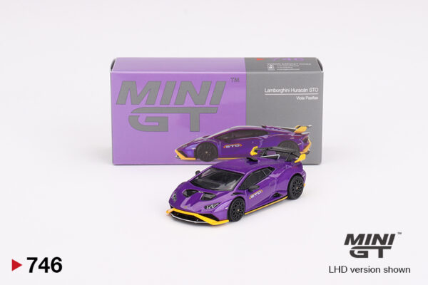 MINI GT LAMBORGHINI HURACÁN STO VIOLA PASIFAE - Image 2