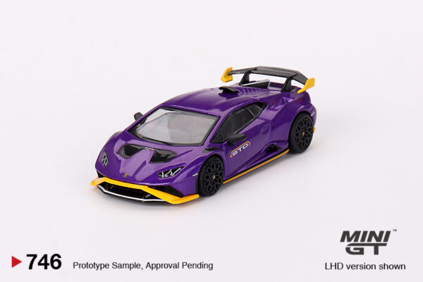 MINI GT LAMBORGHINI HURACÁN STO VIOLA PASIFAE - Image 3