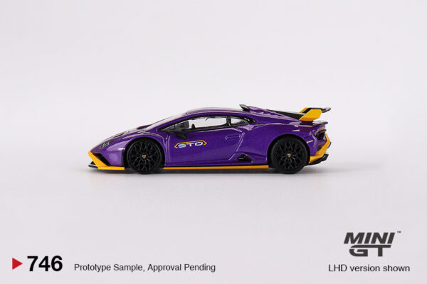 MINI GT LAMBORGHINI HURACÁN STO VIOLA PASIFAE - Image 5