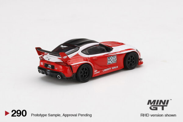 MINI GT LB★WORKS TOYOTA GR SUPRA LIQUI MOLY - Image 4