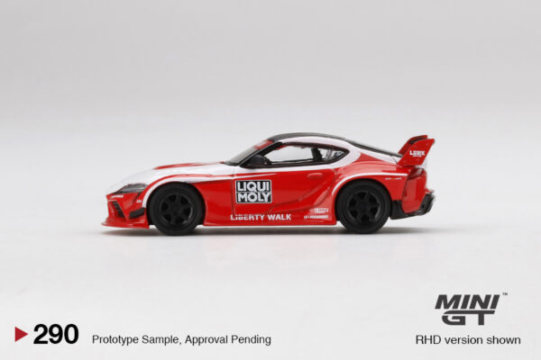 MINI GT LB★WORKS TOYOTA GR SUPRA LIQUI MOLY - Image 5