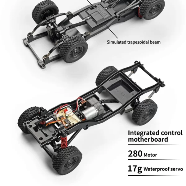 MN MODEL 1/12 LAND CRUISER ROCK CRAWLER PRO - Image 3