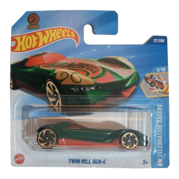 HOT WHEELS HW CELEBRATION RACERS 2025 01/10 TWIN MILL GEN-E