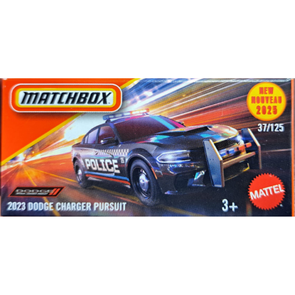 MATCHBOX 2023 DODGE CHARGER PURSUIT