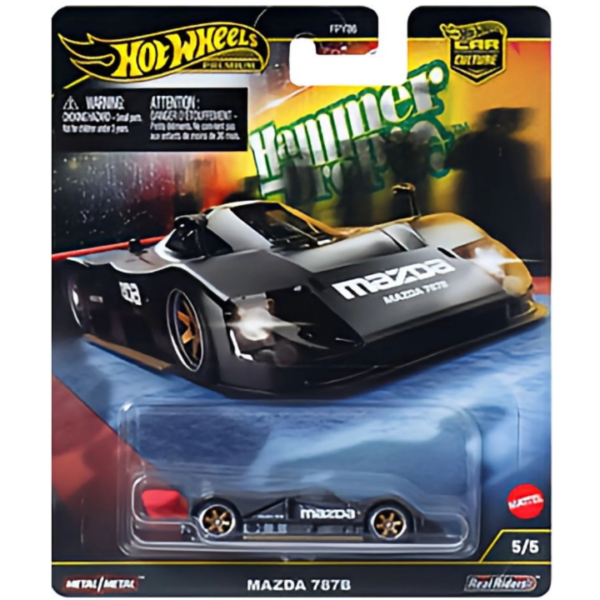 HOT WHEELS PREMIUM CAR CULTURE 2024 HAMMER DROP 5/5 MAZDA 787B