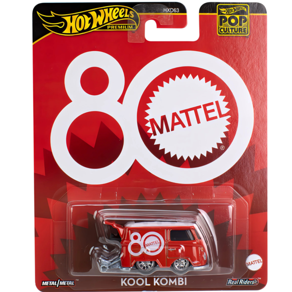 HOT WHEELS PREMIUM POP CULTURE 2024 80TH ANNIVERSARY KOOL KOMBI