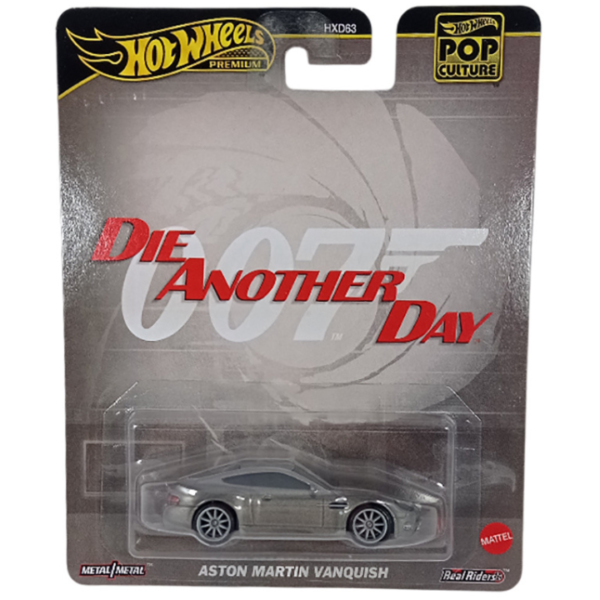 HOT WHEELS PREMIUM POP CULTURE 2024 007 DIE ANOTHER DAY ASTON MARTIN VANQUISH