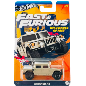 HOT WHEELS FAST & FURIOUS HW DECADES OF FAST 5/5 HUMMER H1
