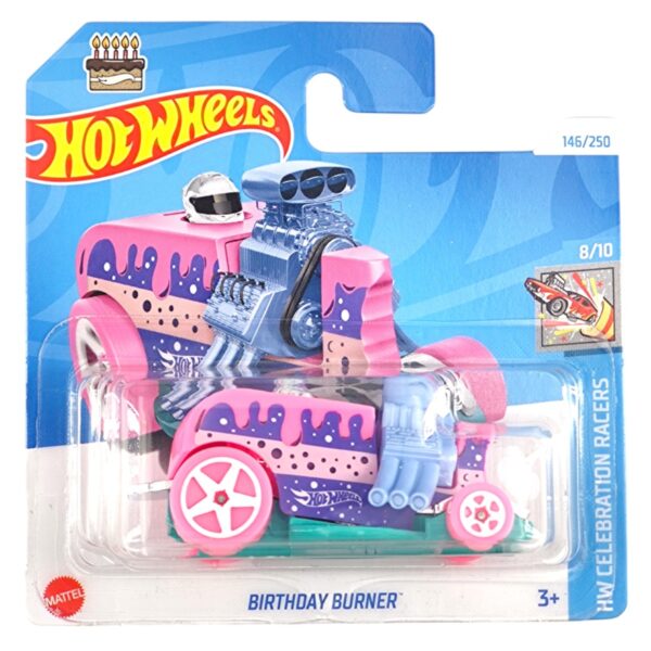 HOT WHEELS HW CELEBRATION RACERS 2024 08/10 BIRTHDAY BURNER