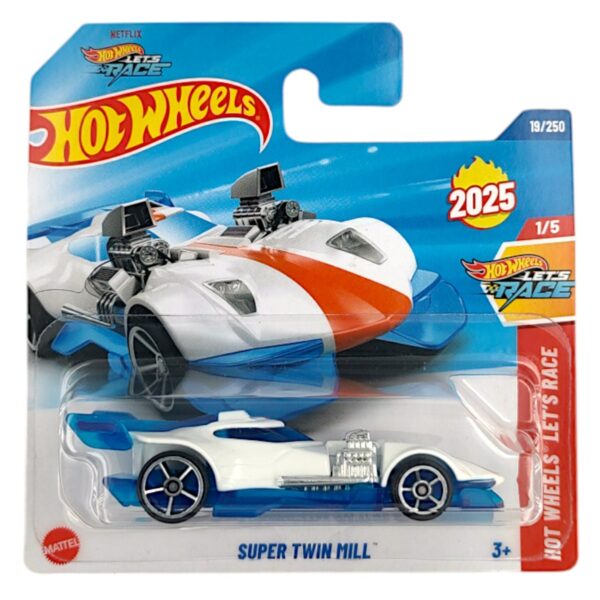 HOT WHEELS LET'S RACE 2025 1/5 SUPER TWIN MILL