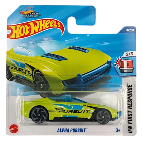 HOT WHEELS HW FIRST RESPONSE 2025 2/5 NETFLIX LET'S RACE ALPHA PURSUIT