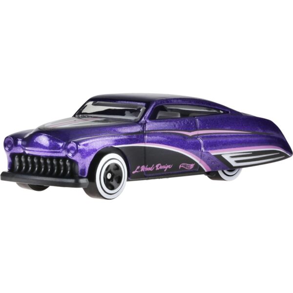 HOT WHEELS HW DESIGNED BY 2025 1/5 NETFLIX LET'S RACE PURPLE PASSION - Image 2