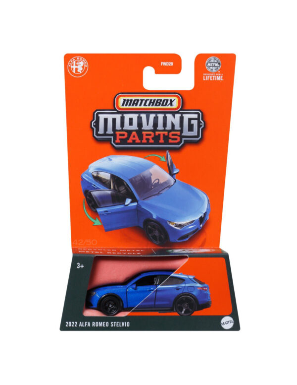 MATCHBOX MOVING PARTS 2022 ALFA ROMEO STELVIO