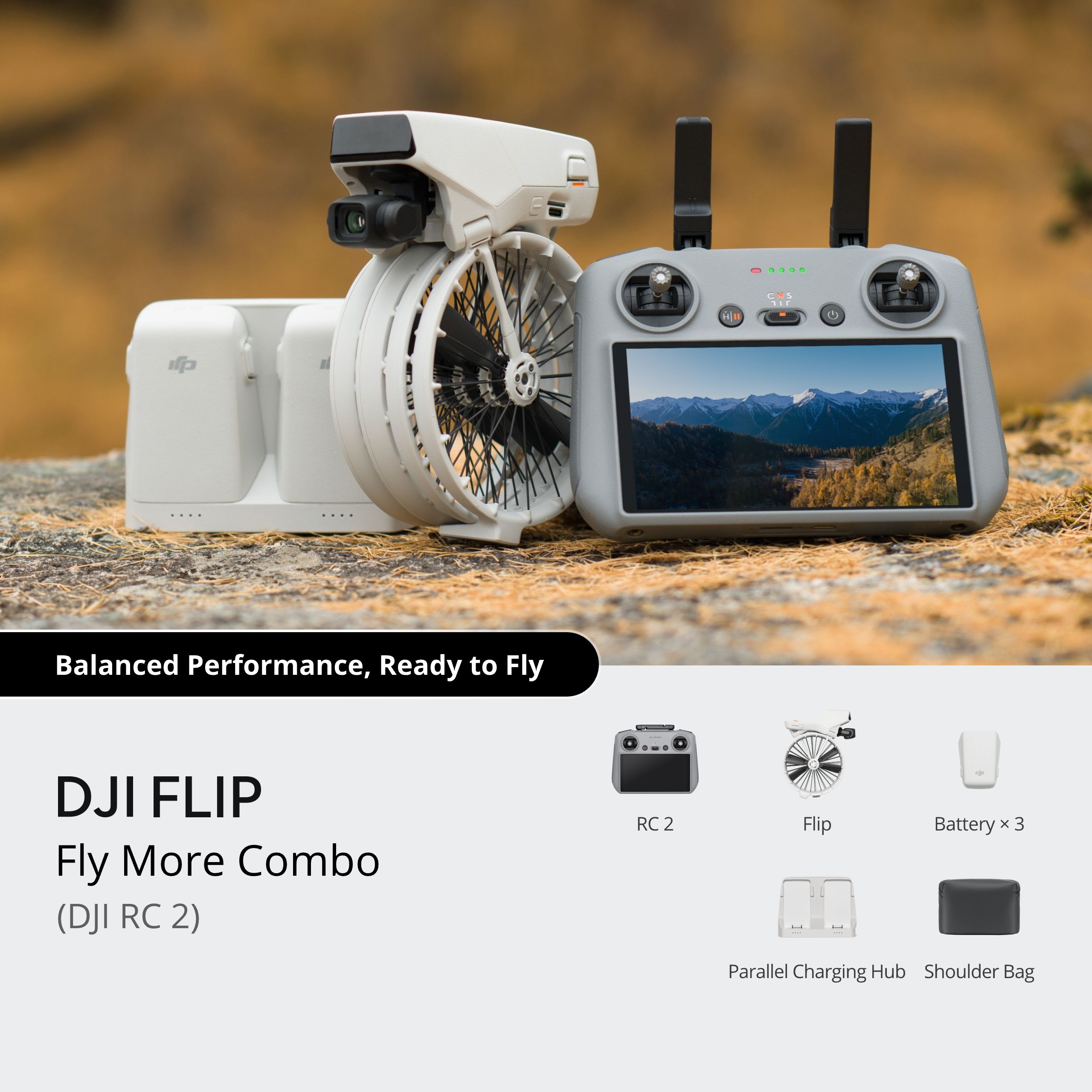 DJI FLIP FLY MORE COMBO (DJI RC2) - Image 3