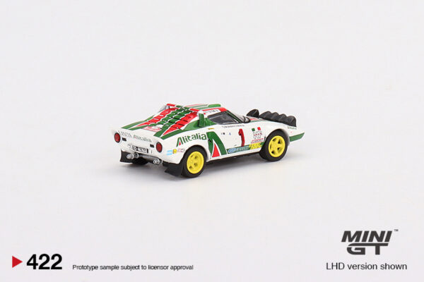 MINI GT LANCIA STRATOS HF# 1 1977 RALLY MONTECARLO WINNER - Image 3