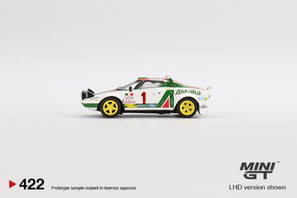 MINI GT LANCIA STRATOS HF# 1 1977 RALLY MONTECARLO WINNER - Image 4