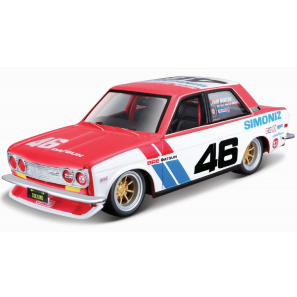 MAISTO 1/24 BRE DATSUN 510 TOKYO MOD