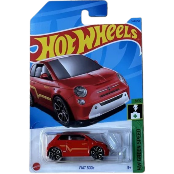 HOT WHEELS HW GREEN SPEED 2022 08/10 FIAT 500e