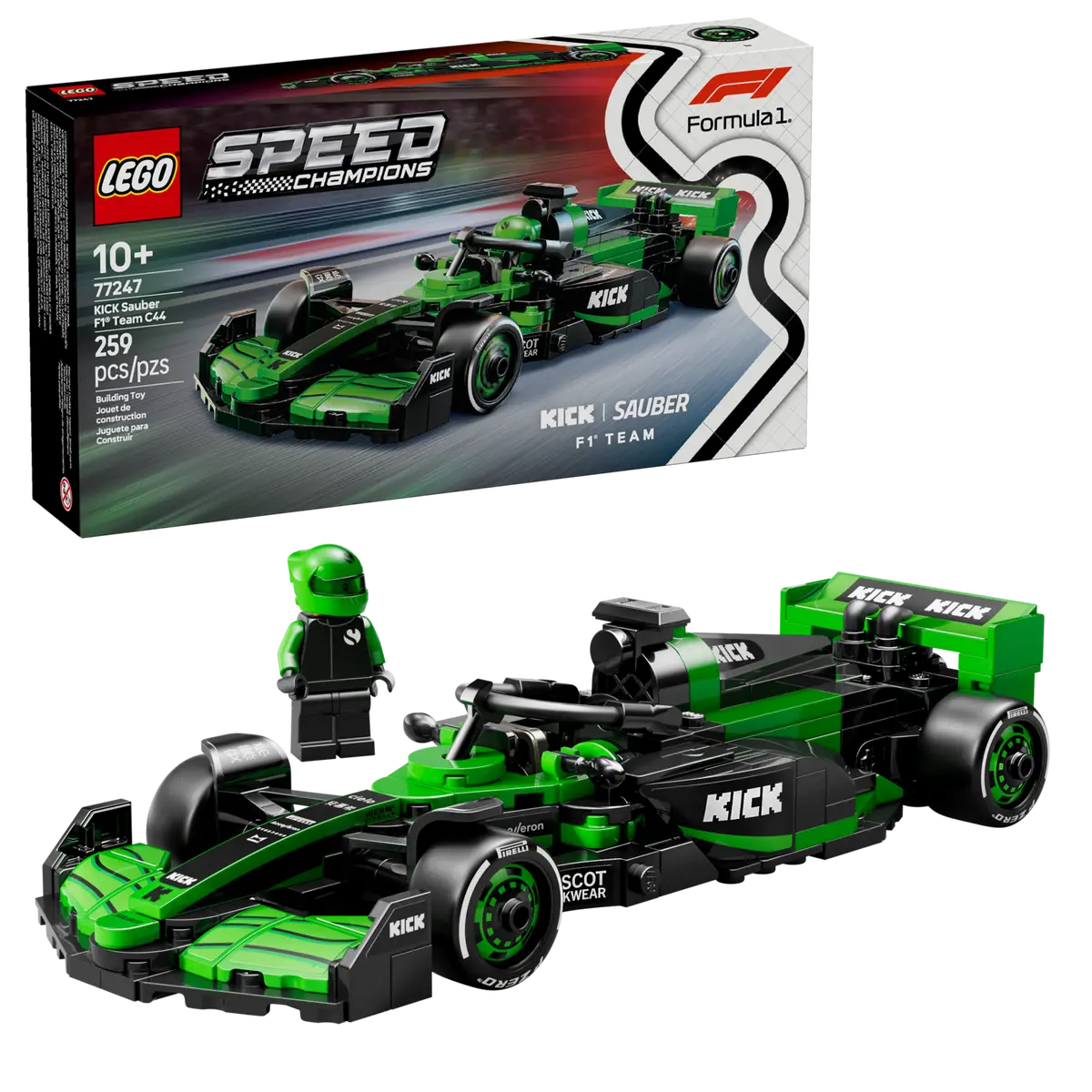 LEGO SPEED CHAMPIONS KICK SAUBER C44