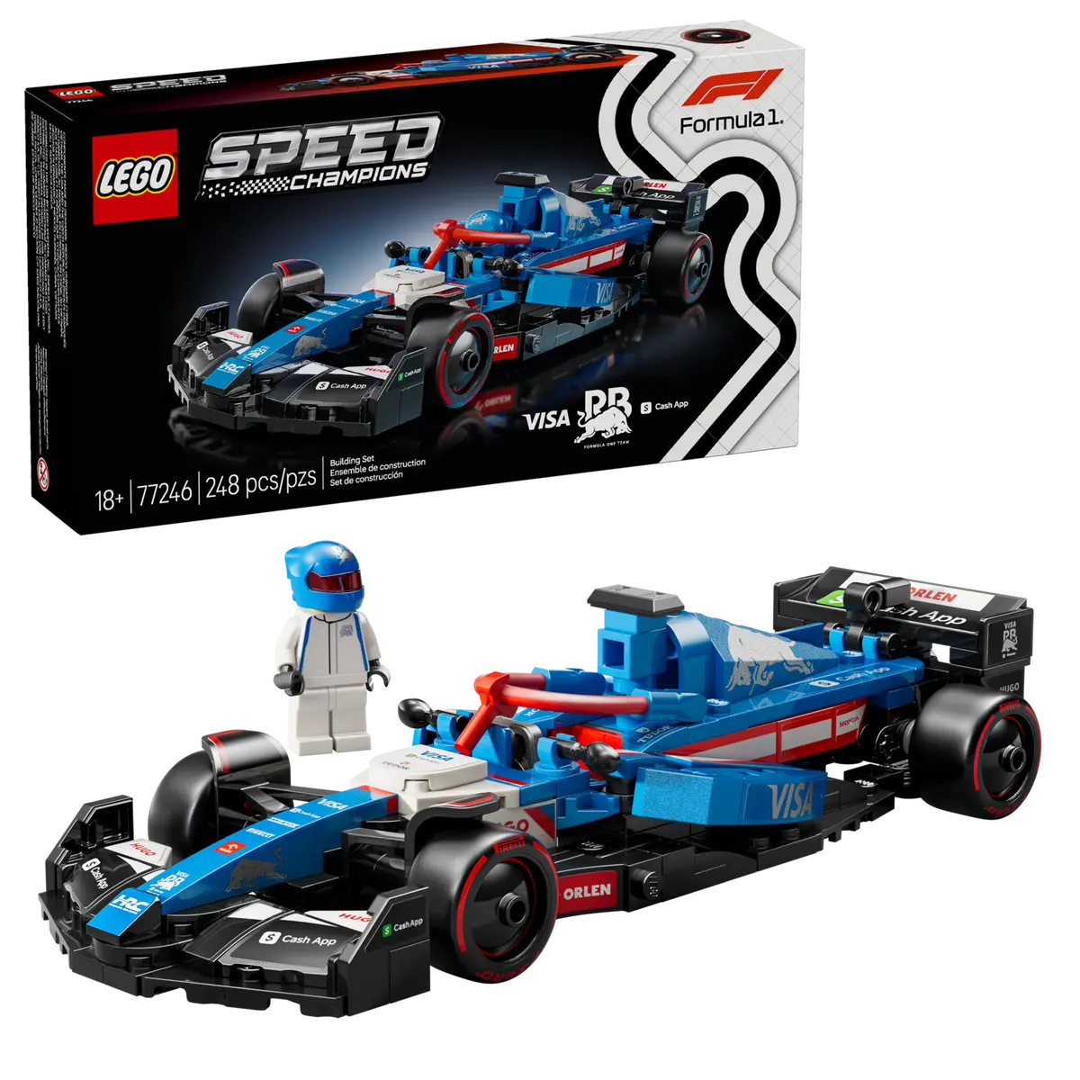 LEGO SPEED CHAMPIONS VISA CASH APP RB VCARB 01