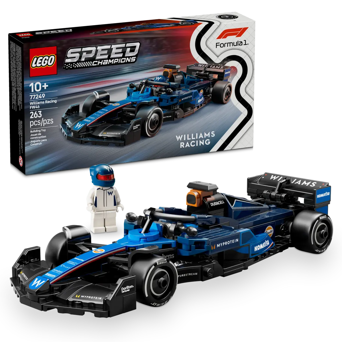 LEGO SPEED CHAMPIONS WILLIAMS RACING FW46
