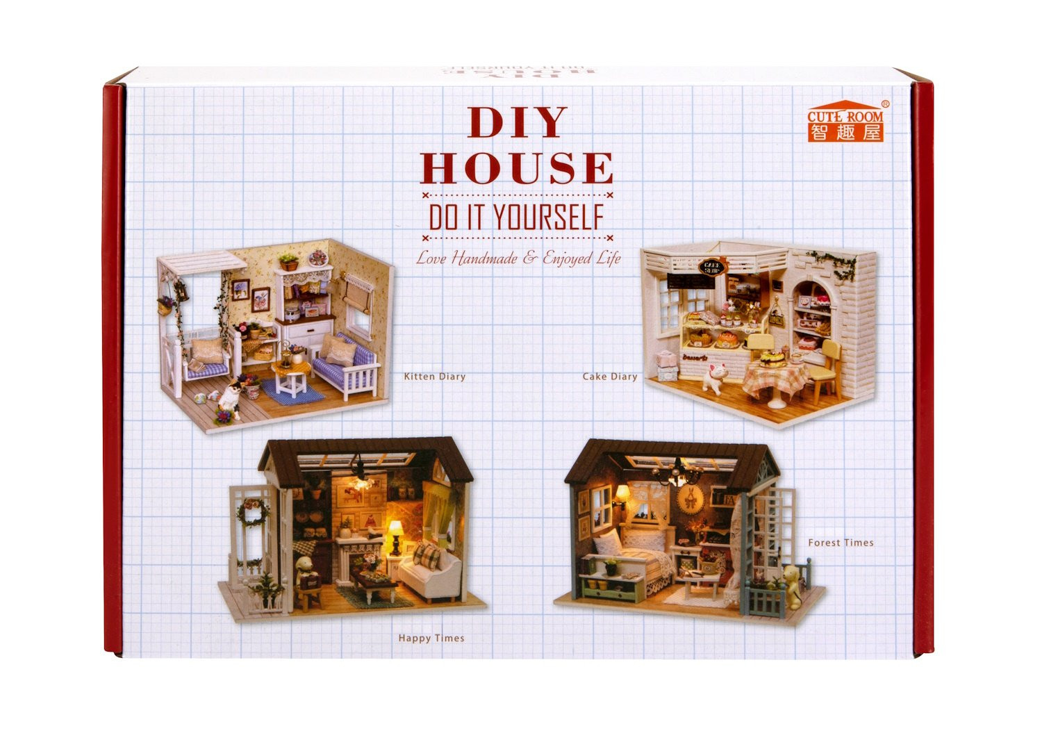 CUTE ROOM FOREST TIMES DIY MINIATURE HOUSE KIT - Image 3