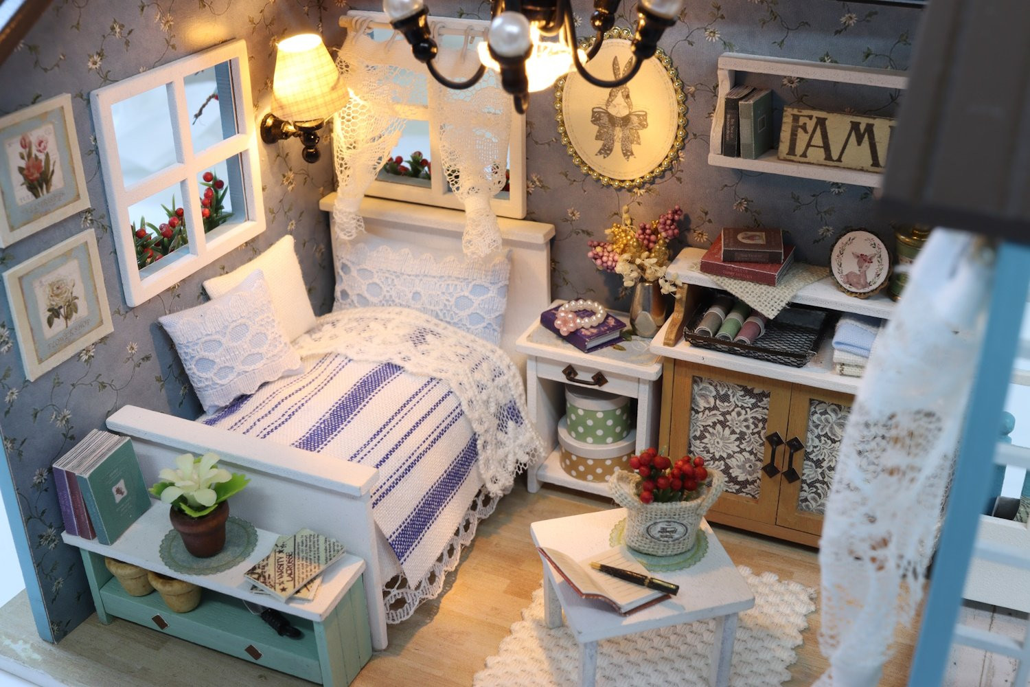 CUTE ROOM FOREST TIMES DIY MINIATURE HOUSE KIT - Image 7