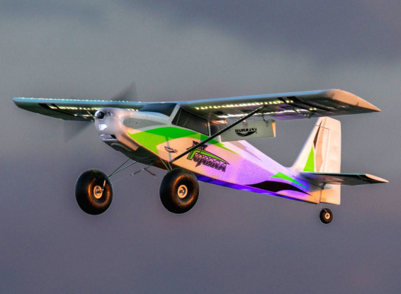 DURAFLY NIGHT TUNDRA (PNF) STOL/SPORTS MODEL w/FULL LED LIGHTING SYSTEM EPO 1300mm (51") - Image 2