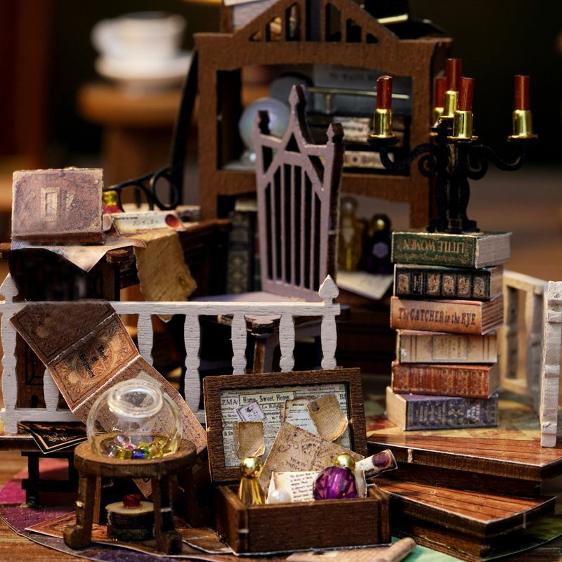 CUTE ROOM DREAM BOTTLE SERIES MAGIC HOUSE DIY MINIATURE KIT - Image 5