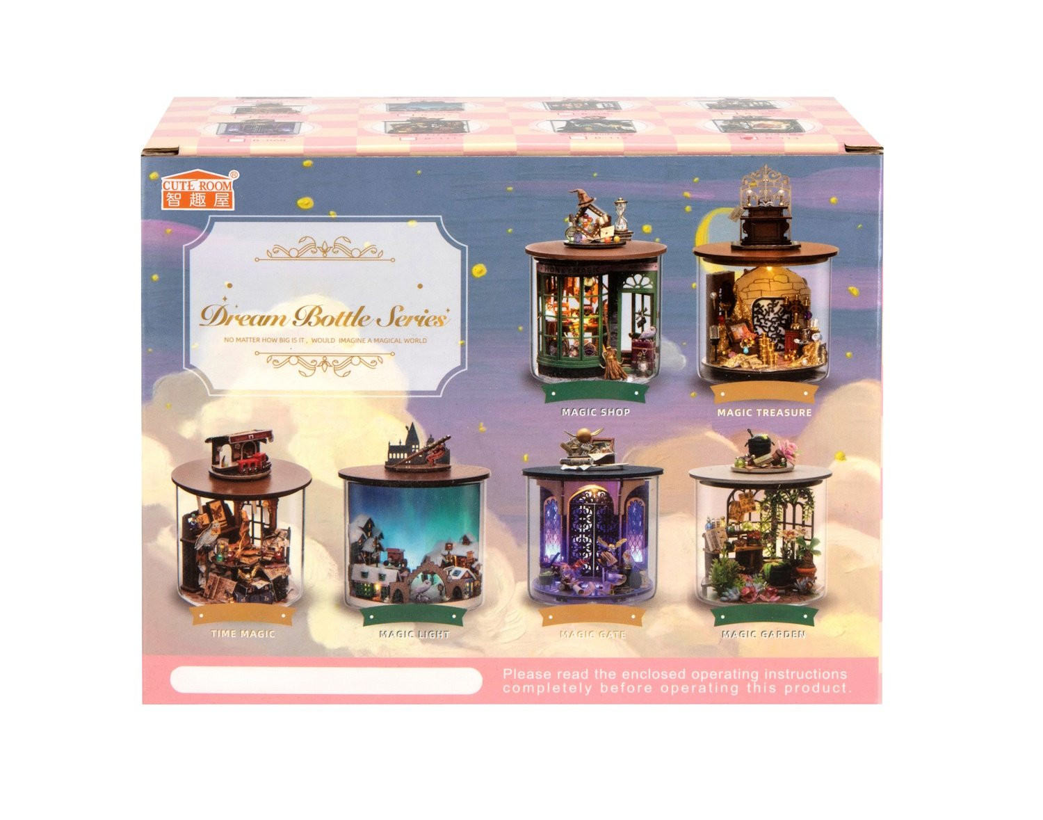 CUTE ROOM DREAM BOTTLE SERIES TIME MAGIC DIY MINIATURE KIT - Image 2