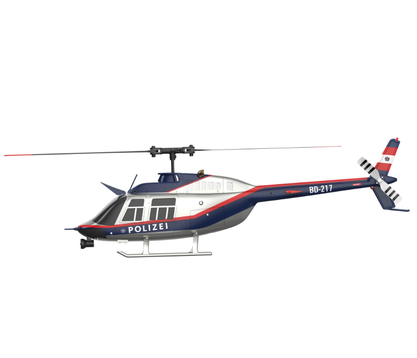 RC ERA 1/33 C138 BELL206 (POLIZEI) GYRO STABILIZED HELICOPTER RTF - Image 2