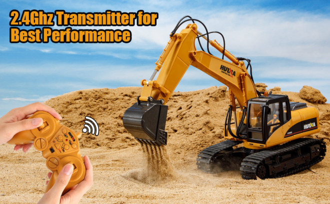 HUINA 1535 1/14 EXCAVATOR - Image 4