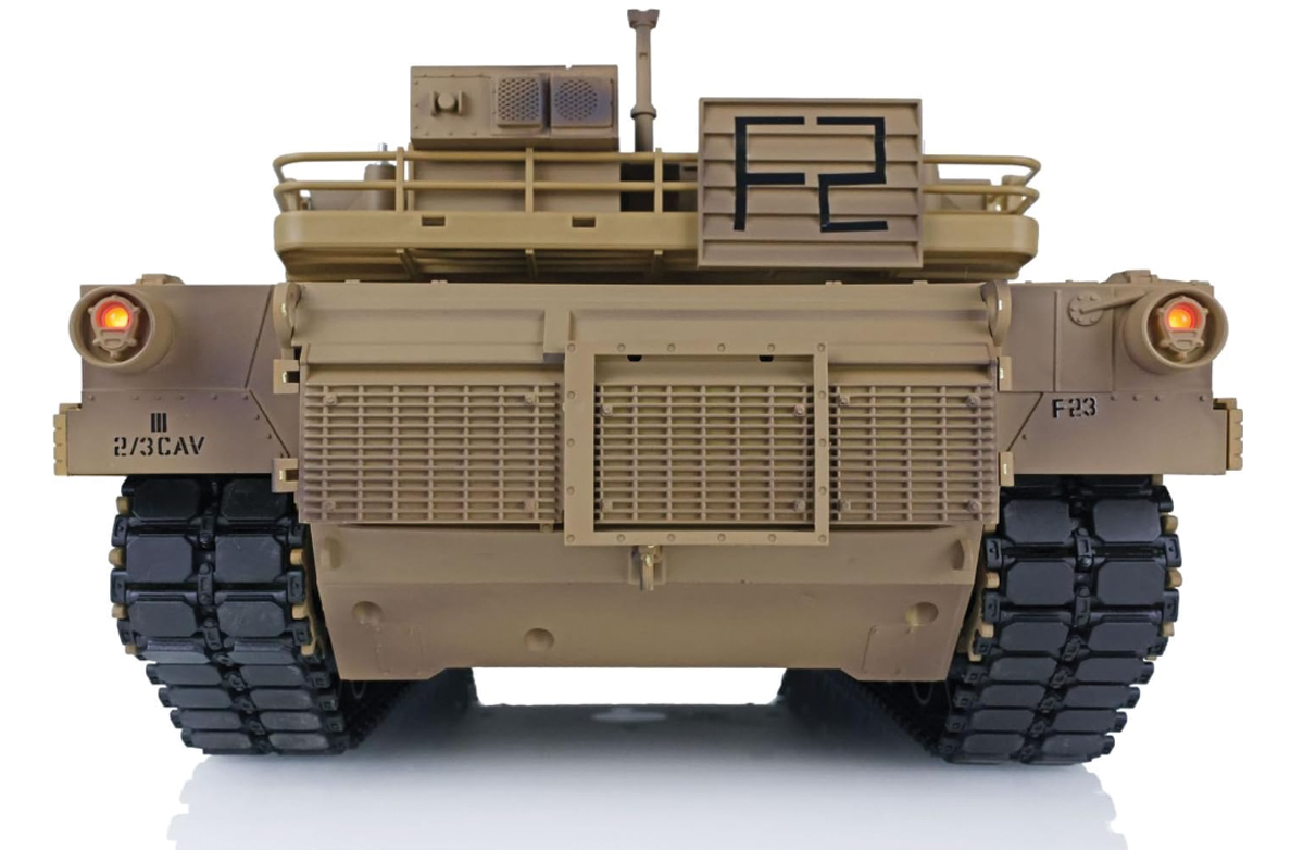 HENG LONG 1/16 M1A2 ABRAMS STEEL GEARBOX RTR TANK - Image 3